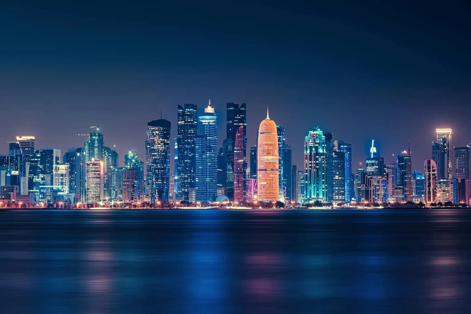 Courier route visual for India to Bahrain